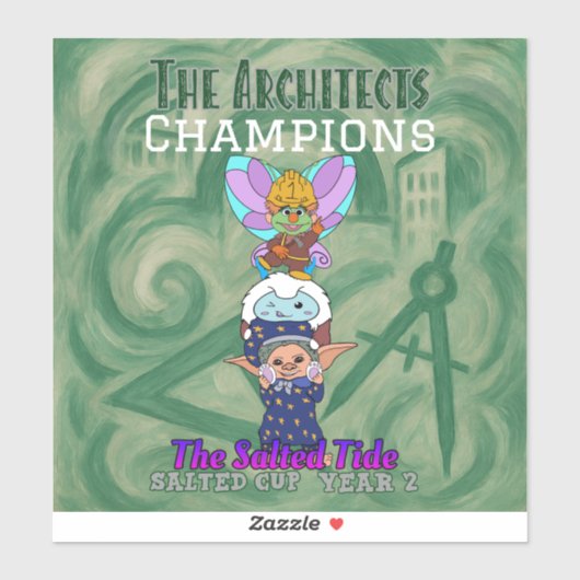 2025 Salted Cup Championship Sticker (Vel)