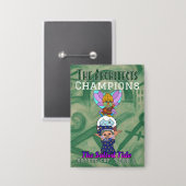2025 Salted Cup Kampioenschap Knop Button (Voorkant / Achterkant)