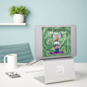 2025 Salted Cup Kampioenschap Sticker (Laptop op bureau)