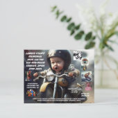 2025 SALTON ZEE 400-MILER BRIEFKAART (Staand voorkant)