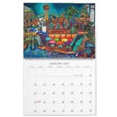 2025 San Antonio Artiest Serie Kalender (Jan 2027)