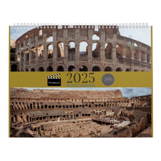 2025 San Francisco Bay Area, Dublin Ierland, Itali Kalender (Hoes)