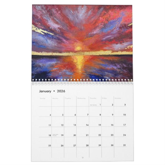 2025 - Sarah Orre Fine Art Kalender (Jan 2026)