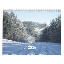 2025 Schilderachtig Wilderness Landschapskalender Kalender