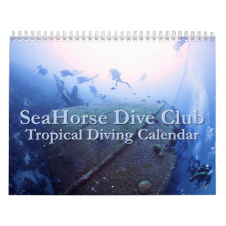 2025 SeaHorse Tropische Duikkalender Kalender