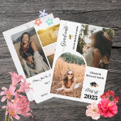 2025 Senior Aankondiging Kaart - Minimalist Gradua