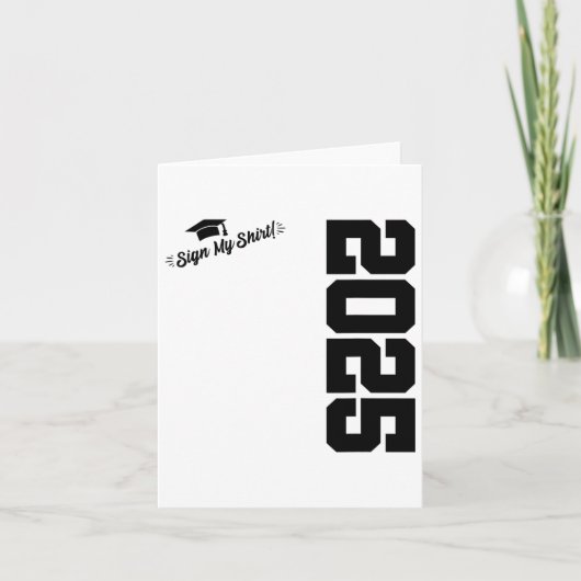 2025 Senior Afstuderen - Autograph Shirt - CL van Kaart (Voorkant)