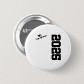 2025 Senior Afstuderen - Autograph Shirt - CL van Ronde Button 5,7 Cm (Voorkant /achterkant)