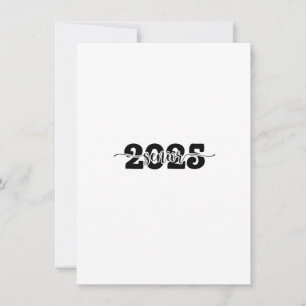 2025 Senior Afstuderen Klasse van 2025 School Kaart