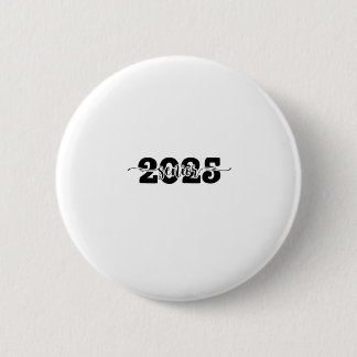 2025 Senior Afstuderen Klasse van 2025 School Ronde Button 5,7 Cm