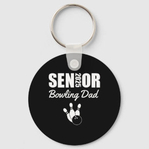2025 Senior Bowling Dad Bowling Team Ouder Helper Sleutelhanger