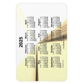 2025 Sepia Vanishing Point Agenda van Janz 4x6 Magneet (Verticaal)