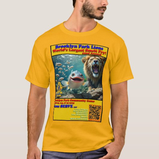 2025 Smelt Gold T-shirt (Voorkant)