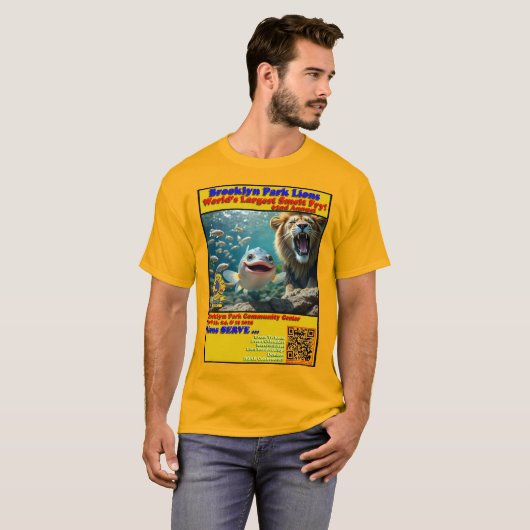 2025 Smelt Gold T-shirt (Voorkant volledig)