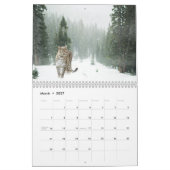 2025 Sneeuwluipaard Kalender (Mar 2027)