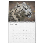 2025 Sneeuwluipaard Kalender (Jan 2027)