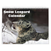 2025 Sneeuwluipaard Kalender (Hoes)