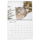 2025 Sneeuwluipaard Kalender (Feb 2027)