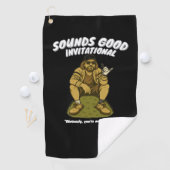 2025 Sounds Good Invitational Shirt Golfhanddoek (Insitu)