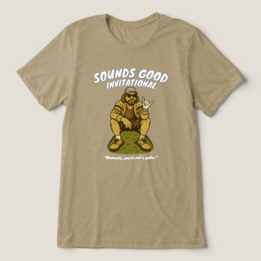 2025 Sounds Good Invitational T-shirt (Design voorkant)