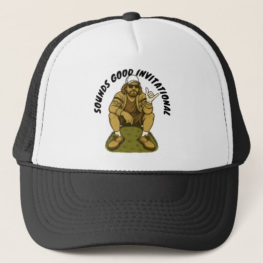 2025 Sounds Good Invitational Trucker Hoed Pet (Voorkant)