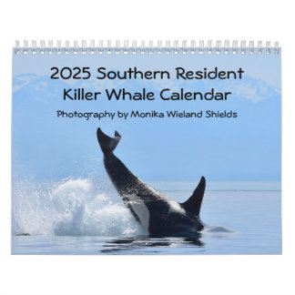 2025 Southern Resident Killer Whale Kalender