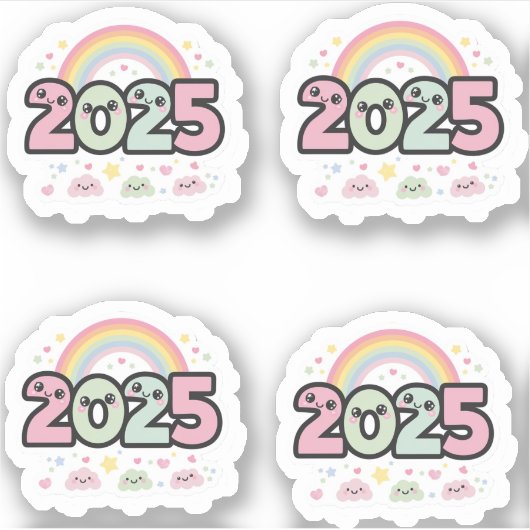 2025 Sticker Bliss (Voorkant)