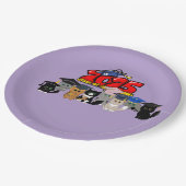 2025 "Straight Outta Senior Year"Afstudeerfeest Papieren Bordje (Gekanteld)