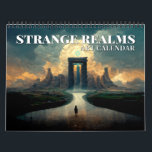 2025 Strange Realms 1 Fantasy Kunstkalender Kalender<br><div class="desc">Maak kennis met onze "Strange Realms" Wall Calendar, uw paspoort voor een reis van een jaar door betoverende en buitenaardse landschappen! Verlies jezelf in de betoverende schoonheid van fantastische gebieden die verbeelding tarten. Deze zorgvuldig samengestelde kalender bevat 12 prachtige illustraties, die elk de essentie van een unieke en surrealistische wereld...</div>