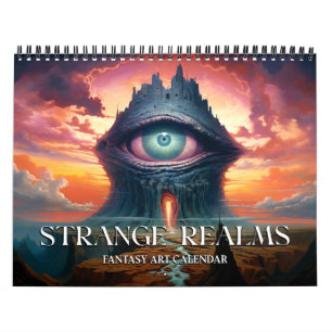 2025 Strange Realms 5 Fantasy Kunstkalender Kalender
