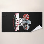2025 Super Bowl Showdown Badhanddoek (Badhanddoek)