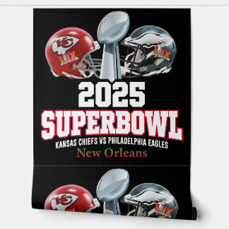 2025 Super Bowl Showdown Behang
