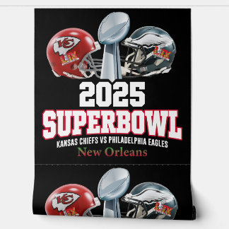 2025 Super Bowl Showdown Behang