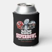2025 Super Bowl Showdown Blikjeskoeler (Blikje Achterkant)