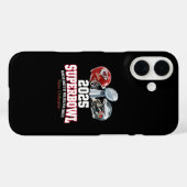 2025 Super Bowl Showdown Case-Mate iPhone Case (Achterkant (horizontaal))