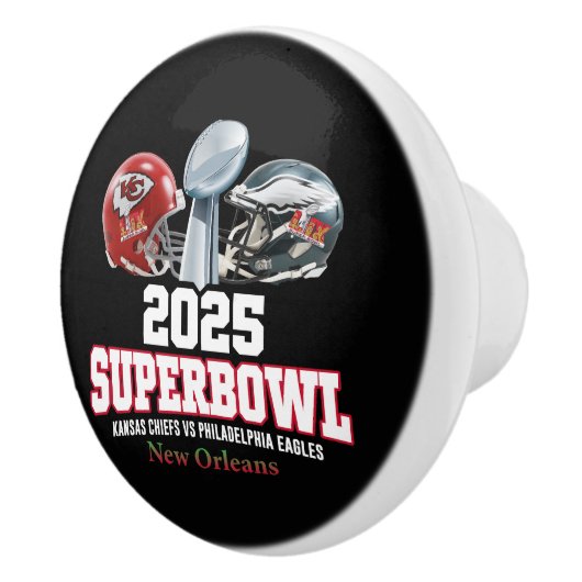 2025 Super Bowl Showdown Keramische Knop (Rechts)