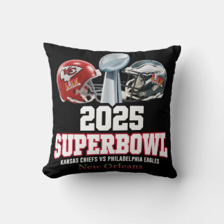 2025 Super Bowl Showdown Kussen