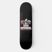 2025 Super Bowl Showdown Persoonlijk Skateboard (Voorkant)