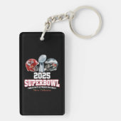 2025 Super Bowl Showdown Sleutelhanger (achterkant)