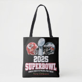 2025 Super Bowl Showdown Tote Bag (Voorkant)