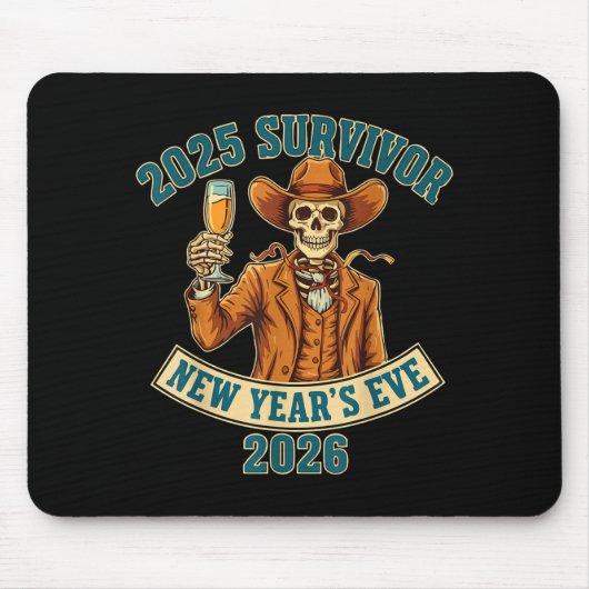 2025 Survivor New Year's Eve 2026  Muismat (Voorkant)