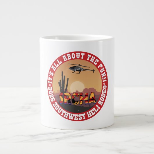 2025 SW Rodeo Coffee Cup Grote Koffiekop (Voorkant)
