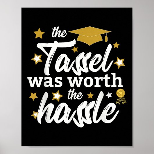 2025 Tel Afstuderen De Tel was de moeite waard Poster (Voorkant)
