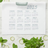 2025 Theedoek Kalender Bloempot Kathrin Legg (Gevouwen)