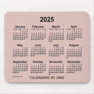 2025 Thistle Calendar van Janz Muismat