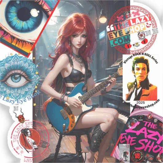 2025 TLES Vierkante Sticker Logo Design (Voorkant)