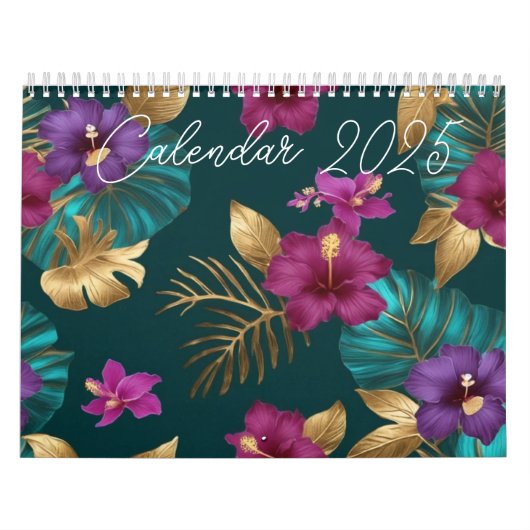 2025 Tropische kalendar Kalender (Hoes)