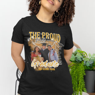 2025 Trotse Familie Matching Gepersonaliseerd Afst T-shirt
