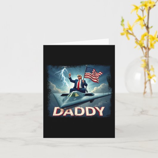 2025 Trump Daddy Kaart (Gele Bloem)