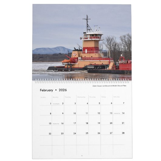 2025 Tugspotting Kalender (Feb 2026)